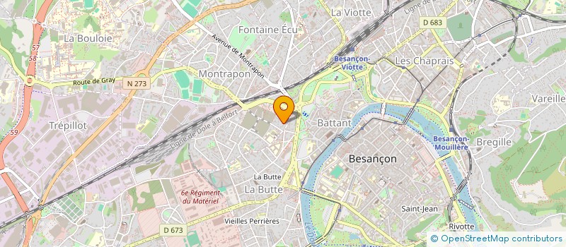 localisation de l'entreprise MONSIEUR LAMINE BRAHIM à BESANCON