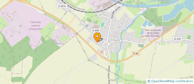 localisation de l'entreprise MONSIEUR LAMINE CAMARA  THIANT