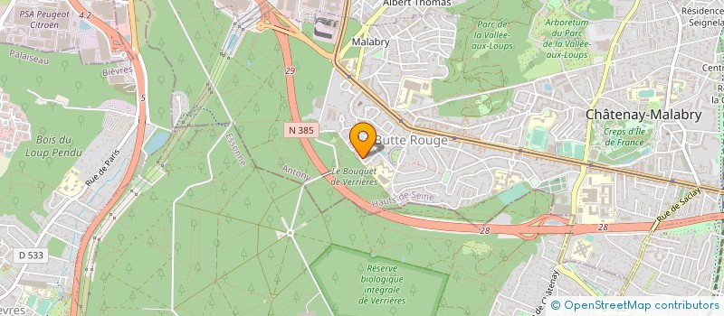 localisation de l'entreprise MONSIEUR LAMINE CAMARA  CHATENAY-MALABRY