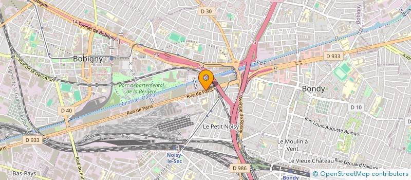 localisation de l'entreprise MONSIEUR LAMINE CAMARA à NOISY-LE-SEC
