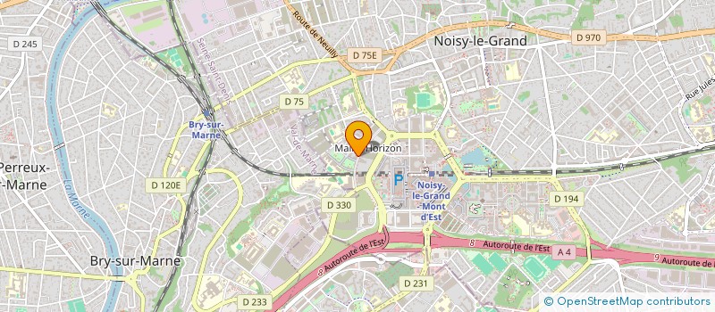 localisation de l'entreprise MONSIEUR LAMINE CISSE  NOISY-LE-GRAND