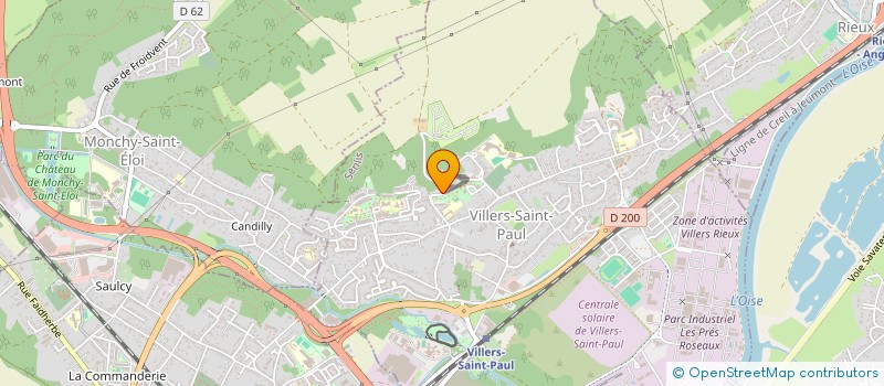 localisation de l'entreprise MONSIEUR LAMINE DABO  VILLERS-SAINT-PAUL