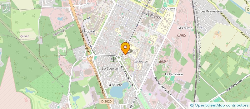 localisation de l'entreprise MONSIEUR LAMINE DIABY à ORLEANS