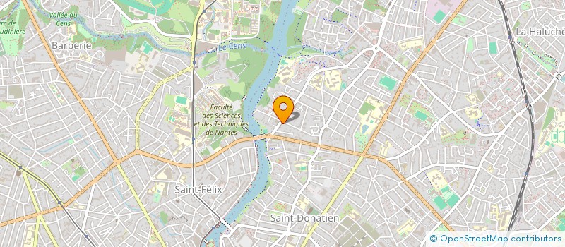 localisation de l'entreprise MONSIEUR LAMINE DIALLO à NANTES