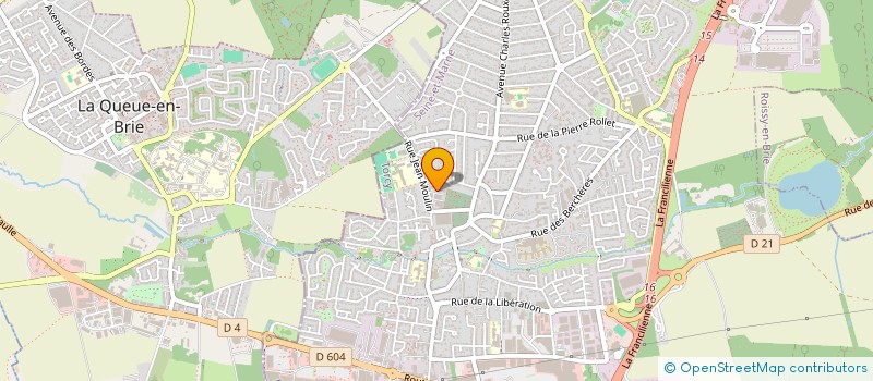 localisation de l'entreprise MONSIEUR LAMINE DIARRA à PONTAULT-COMBAULT