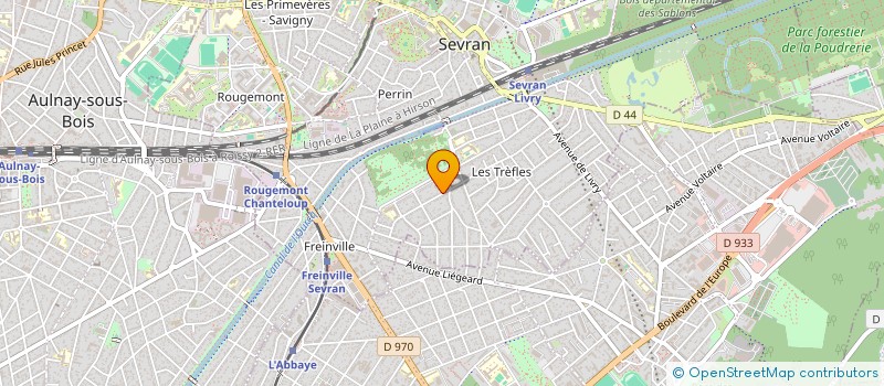 localisation de l'entreprise MONSIEUR LAMINE GRARADJI à SEVRAN