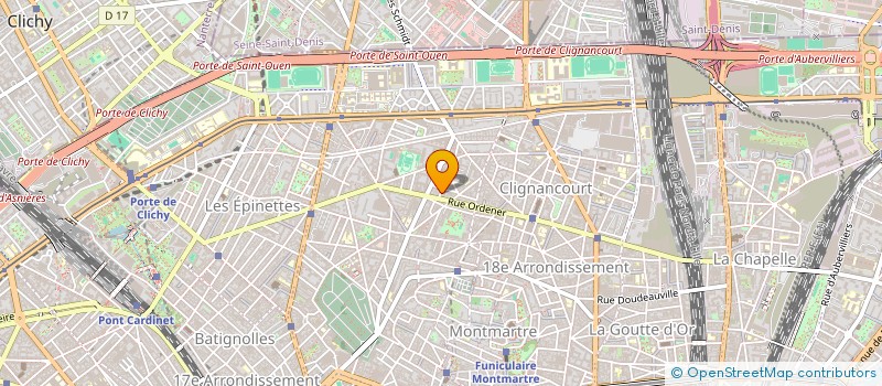 localisation de l'entreprise MONSIEUR LAMINE JAWNEH  PARIS