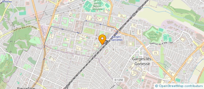 localisation de l'entreprise MONSIEUR LAMINE KEBE à SARCELLES