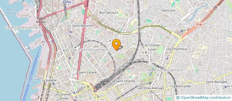 localisation de l'entreprise MONSIEUR LAMINE KEITA à MARSEILLE