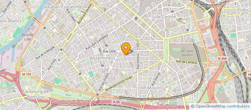 localisation de l'entreprise MONSIEUR LAMINE KHELFI  LILLE