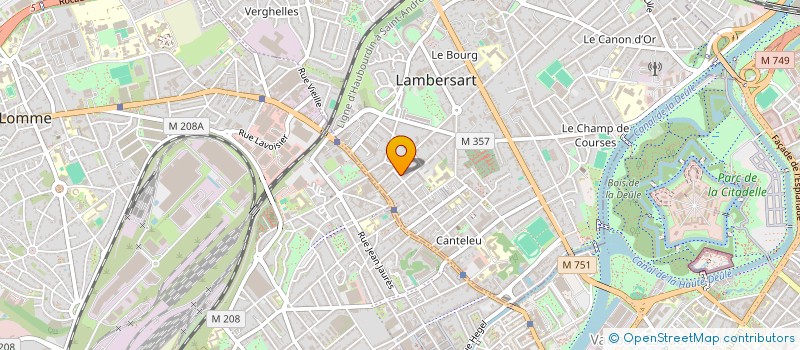 localisation de l'entreprise MONSIEUR LAMINE KOALAL à LAMBERSART