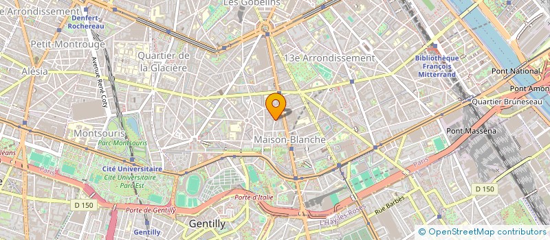 localisation de l'entreprise MONSIEUR LAMINE MAGASSA  PARIS