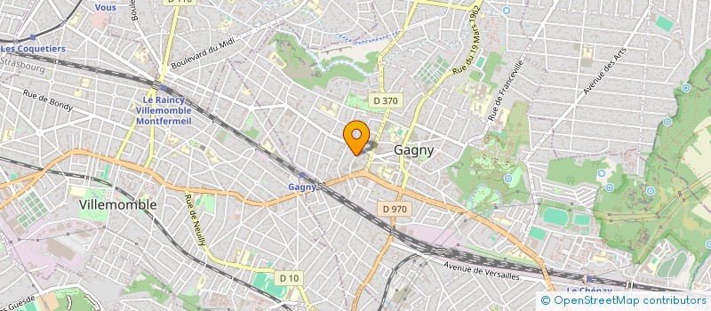 localisation de l'entreprise MONSIEUR LAMINE MALAOUI à GAGNY