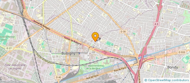 localisation de l'entreprise MONSIEUR LAMINE MBAYE à BOBIGNY