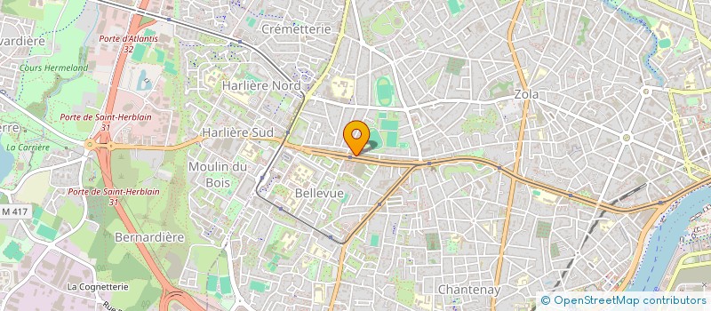 localisation de l'entreprise MONSIEUR LAMINE MERAI à NANTES