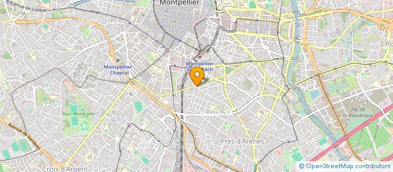 localisation de l'entreprise MONSIEUR LAMINE MESSAOUDI à MONTPELLIER