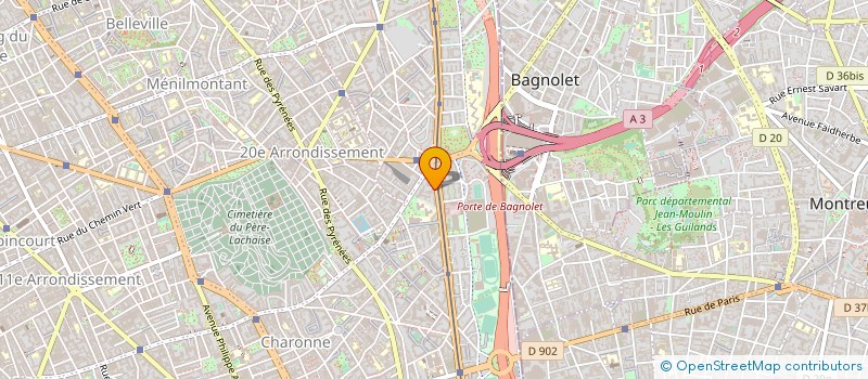 localisation de l'entreprise MONSIEUR LAMINE NDOUR  PARIS