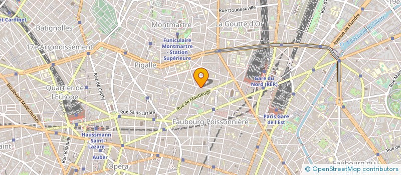 localisation de l'entreprise MONSIEUR LAMINE OUSDIDENE  PARIS