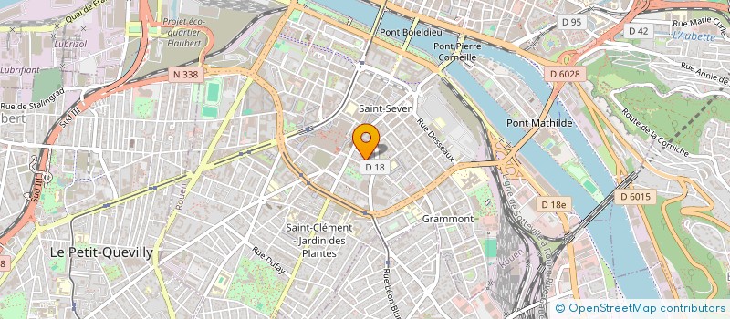 localisation de l'entreprise MONSIEUR LAMINE OUSMAN ISSA  ROUEN