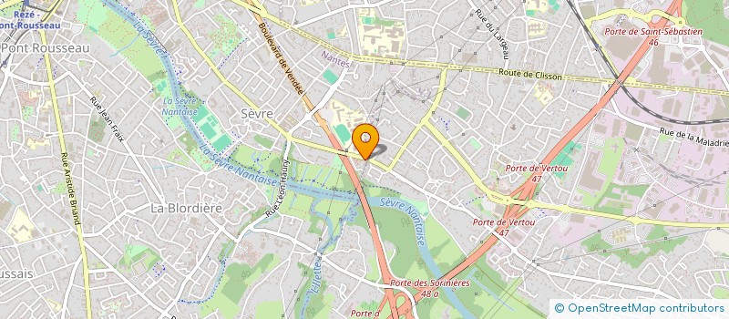 localisation de l'entreprise MONSIEUR LAMINE ROUMANE à NANTES