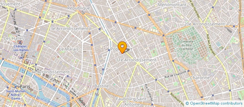 localisation de l'entreprise MONSIEUR LAMINE SALLA  PARIS