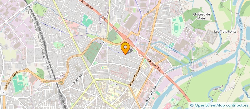 localisation de l'entreprise MONSIEUR LAMINE SECK  ROANNE