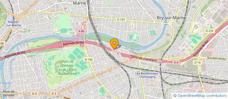 localisation de l'entreprise MONSIEUR LAMINE SEKHRI  CHAMPIGNY-SUR-MARNE