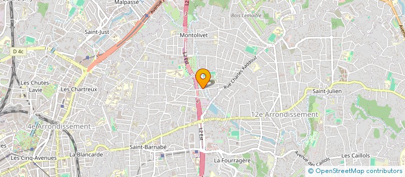 localisation de l'entreprise MONSIEUR LAMINE SEKRI à MARSEILLE