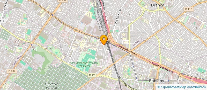 localisation de l'entreprise MONSIEUR LAMINE SIBY  BOBIGNY