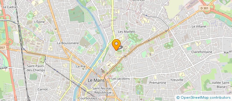 localisation de l'entreprise MONSIEUR LAMINE SOARE à LE MANS