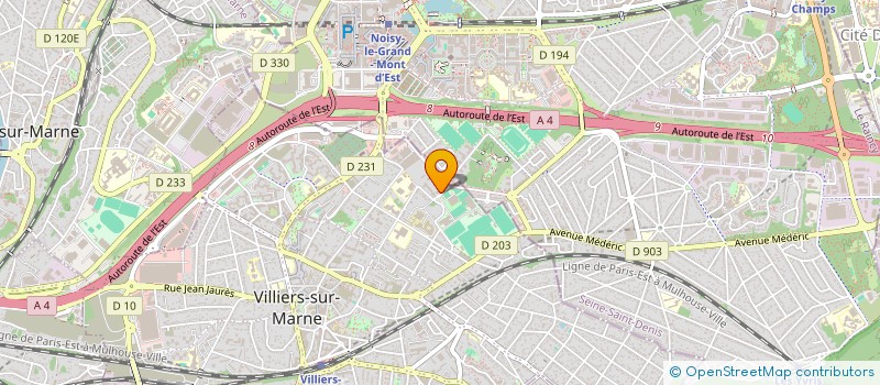 localisation de l'entreprise MONSIEUR LAMINE TRAORE  VILLIERS-SUR-MARNE