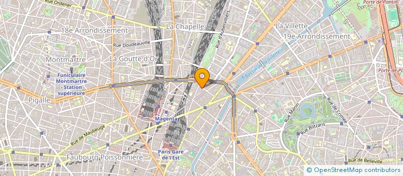 localisation de l'entreprise MONSIEUR LAMINE TRAORE  PARIS