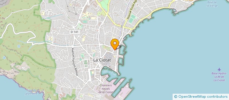 localisation de l'entreprise MONSIEUR LAMINI DIARRA  LA CIOTAT