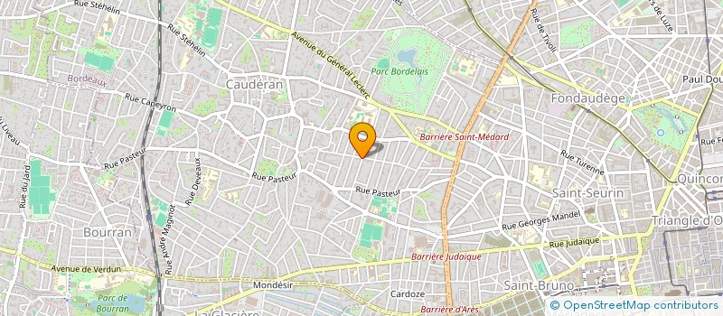 localisation de l'entreprise MONSIEUR LAMINY MBALLO à BORDEAUX