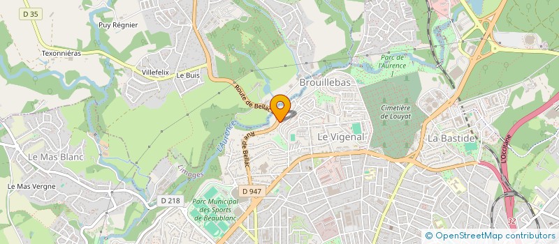 localisation de l'entreprise MONSIEUR LAMJED AMARA à LIMOGES