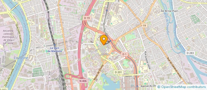 localisation de l'entreprise MONSIEUR LAMJED BOUGANARA  CRETEIL