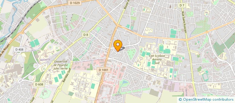localisation de l'entreprise MONSIEUR LAMJED BOUSAHA à AMIENS