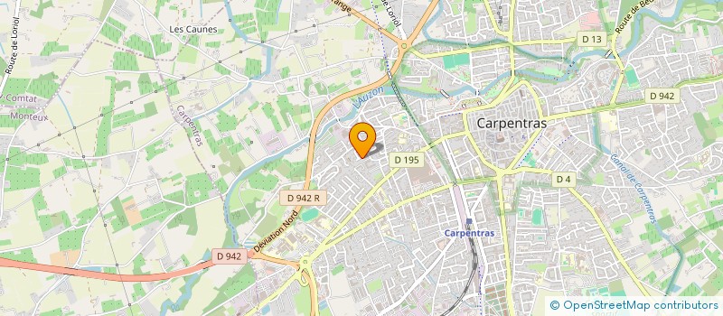 localisation de l'entreprise MONSIEUR LAMKADEM HADDOUTI  CARPENTRAS