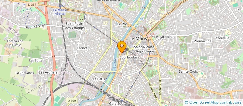 localisation de l'entreprise MONSIEUR LAMORAILLE AOUEGUI à LE MANS