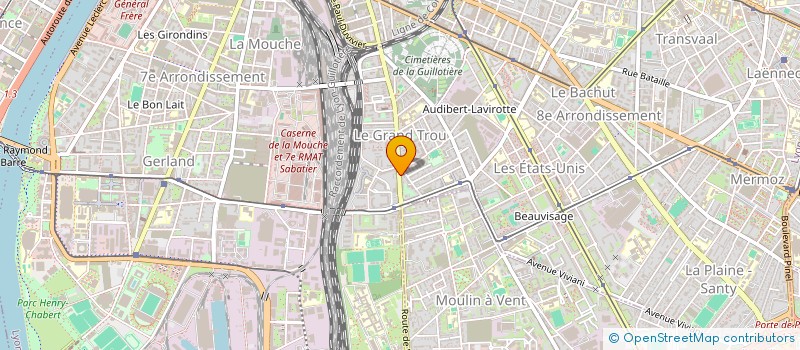 localisation de l'entreprise MONSIEUR LAMOURI MAADADI  LYON