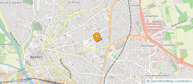 localisation de l'entreprise MONSIEUR LAMRABET EL HOUARI  BEZIERS