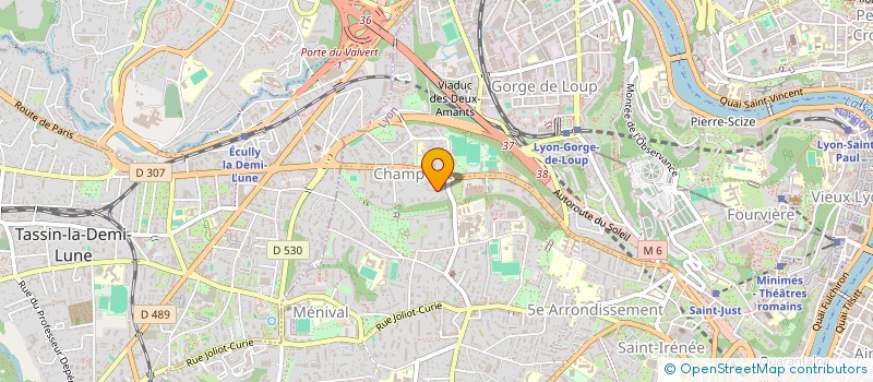 localisation de l'entreprise MONSIEUR LAMRI BENDIB  LYON