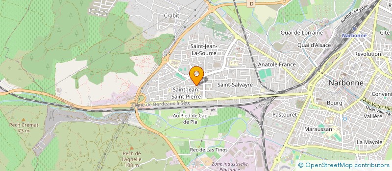 localisation de l'entreprise MONSIEUR LAMRI BOUDIAF à NARBONNE
