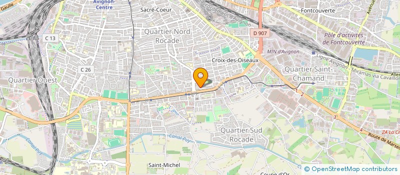 localisation de l'entreprise MONSIEUR LAMRI DJEBABLA  AVIGNON