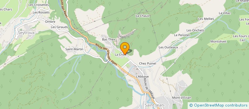 localisation de l'entreprise MONSIEUR LANCE AINSWORTH  MONTRIOND