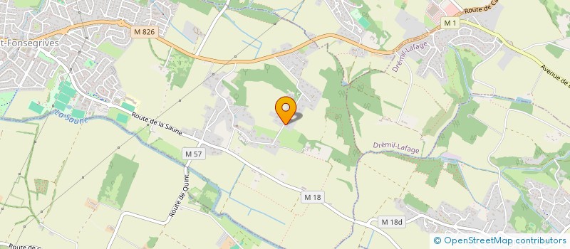 localisation de l'entreprise MONSIEUR LANCELOT ANDRE  QUINT-FONSEGRIVES