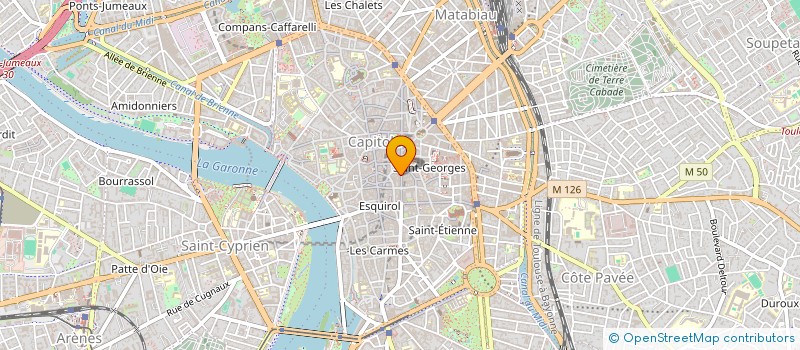 localisation de l'entreprise MONSIEUR LANCELOT DALLEAU  TOULOUSE