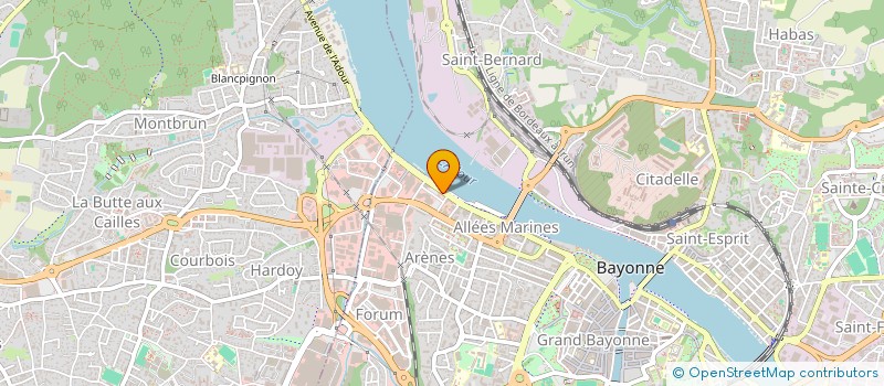 localisation de l'entreprise MONSIEUR LANCELOT GARGOWITCH à BAYONNE