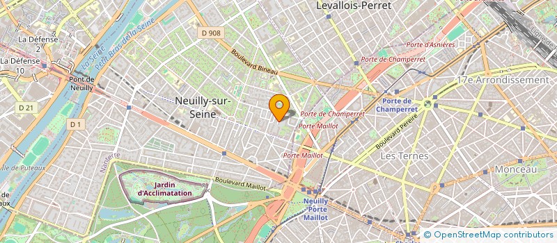 localisation de l'entreprise MONSIEUR LANCELOT LANCELOT BRISSET à NEUILLY-SUR-SEINE