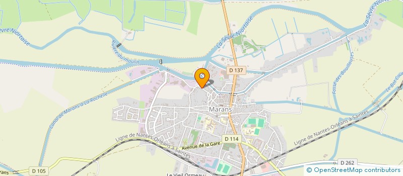 localisation de l'entreprise MONSIEUR LANCELOT LUTEAU  MARANS